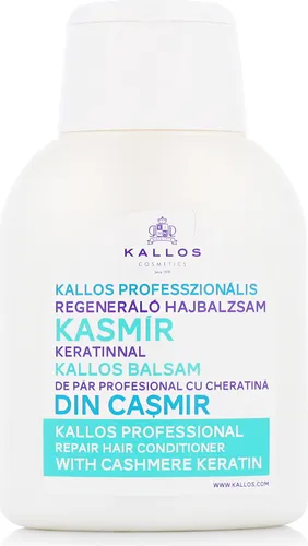 Kallos Professional Repair Hair Conditioner, Frauen, Professionelle Haarspülung, Sprödes Haar, beschädigtes Haar, trockenes Haar, Nährend, Glanz, Verstärkung, 500 ml, Keratin