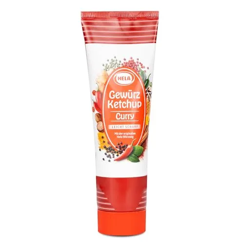 Hela Gewürz Ketchup Curry scharf, 150 ml von Hela