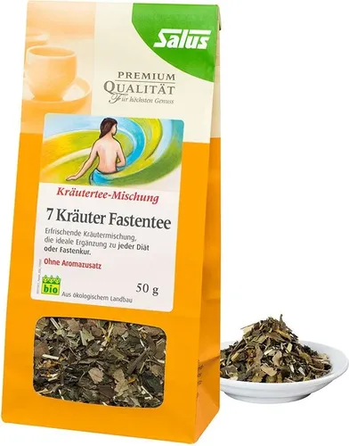 FASTENTEE 7 Kräuter Kräutertee Bio Salus 50 g