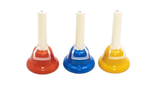 Betzold Glocken mit Einmal-Anschlag, Aufbewahrungs-Behältnis: ohne Tasche, Tonumfang: chromatische Ergänzung