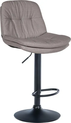 Deluke Barhocker Grau mit Drehfunktion, 46x92x54 cm