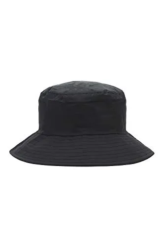 Lighthouse Damen-Regenhut Storm, wasserdicht, breite Krempe, Black, M