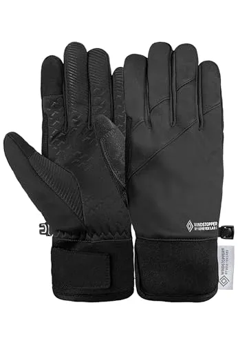 Reusch Arendal Windstopper Touch-tec Handschuhe - Radhandschuhe Herren & Unisex, mit Windstopper-Technologie für optimalen Kälteschutz und Touch-Tec für einfache Smartphone-Bedienung.