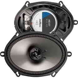 AXTON AE157 2-Wege Koaxial Auto Lautsprecher Set - Car-HiFi-Lautsprecher mit 80 W Sinusleistung, ideal für kraftvollen Bass und vielseitige Einbaupositionen im Fahrzeug.