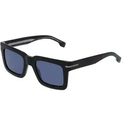 Boss 1501/S Herren-Sonnenbrille Vollrand Quadratisch Acetat-Gestell, schwarz