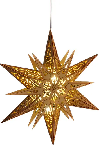 Weihnachtsbaumschmuck Braun von Meinposten