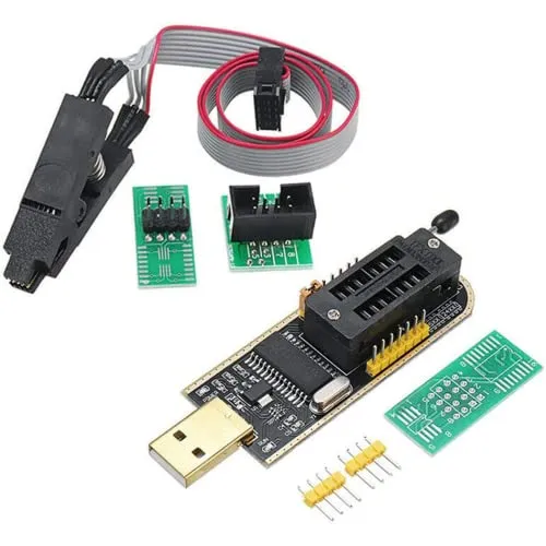 DollaTek sop8 soic8 testclip für eeprom 25cxx / 24cxx + ch341a 24 25 Serie eeprom Flash bios USB Programmierer