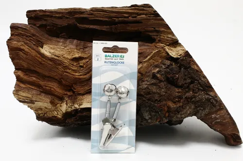 Balzer Rutenglocke mit Klemme 2 Stück Aalglocke Brandungsangeln Bissanzeiger NEW