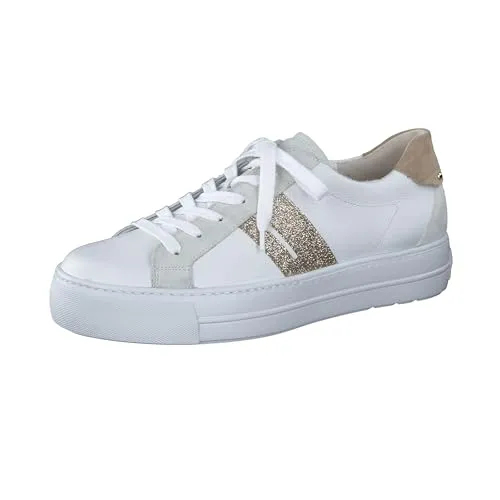 Paul Green Damen Sneaker - Stilvolle Low-Top Halbschuhe für jeden Tag - Damen-Sneaker mit hochwertigem Leder und leichtem EVA-Sohlenmaterial, ideal für stilvolle Freizeitlooks und optimalen Tragekomfort.