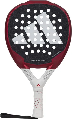 Adidas Padelschläger Metalbone Team 3.3 - Fortgeschrittener Tennisschläger mit oversize Diamant-Form, ideal für offensives Spiel. Die Octagonal Structure sorgt für hohe Stabilität und Präzision bei jedem Schlag.