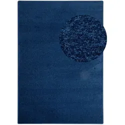 Steffensmeier Teppich, Blau, Textil, Rechteckig, 40x60 cm, für Fußbodenheizung geeignet, antistatisch, pflegeleicht, in verschiedenen Größen erhältlich, Teppiche & Böden, Teppiche, Moderne Teppiche