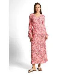 Kleid mit V-Ausschnitt Rosa 40 von Tom Tailor