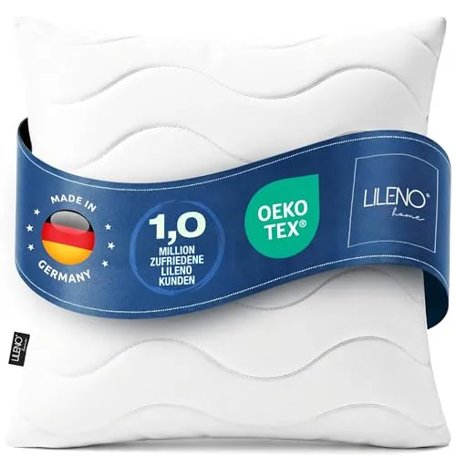 Lileno Home Kopfkissen 80x80 cm