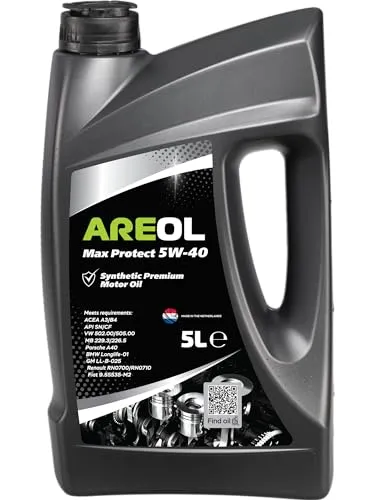 AREOL Max Protect 5W-40 Motoröl, 5 Liter
