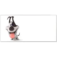 Banjado Magnettafel 78x37cm – Elegante Magnetwand aus Metall mit Comic-Hund Design - Stilvolle Magnetwand zur Ordnung von Notizen, Bildern und Terminen. Inkl. 4 starken Magneten, ideal für Büro oder Kinderzimmer. Hochwertige Verarbeitung aus silber lackiertem Stahl.