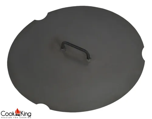 Deckel für Feuerschalen Ø 72 cm Deckel für Feuerstelle aus Stahl Abdeckung