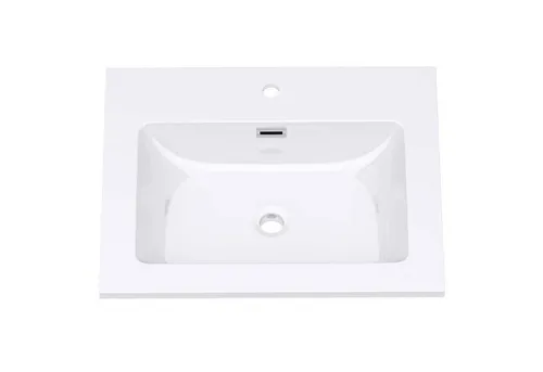 doporro Gussmarmor Aufsatzwaschbecken - Elegantes Einbauwaschbecken aus hochwertigem Gussmarmor, das durch sein modernes Design besticht und Wasser spart. Ideal für eine stilvolle Badrenovierung.