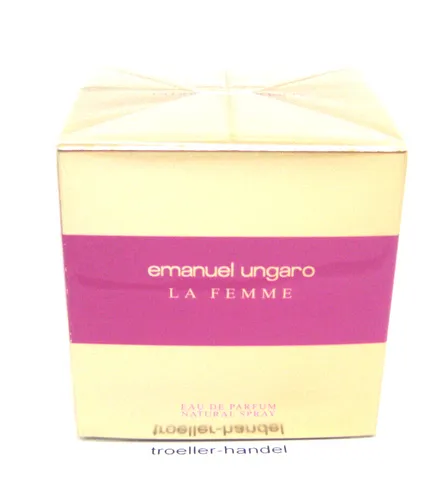 Emanuel Ungaro La Femme Edp Spray 100ml - Eau de Parfum für Frauen, verleiht einen eleganten Duft mit blumigen Noten und sorgt für ein unvergessliches Dufterlebnis.