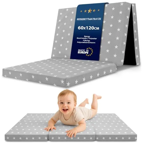 Totsy Babymatratze Reisebett 60x120 cm faltbar