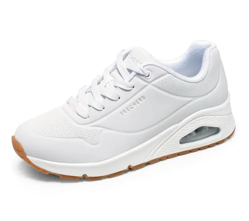 Produktbild Skechers Damen Uno Stand On Air Sneakers, Weiã Mit Gummisohle Dark, 36 EU