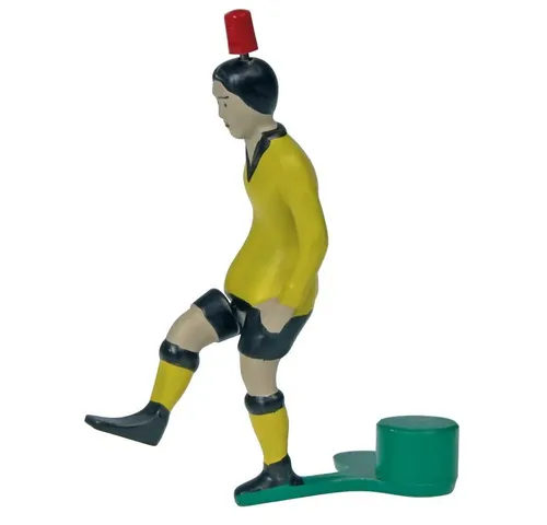 Tipp-Kick Spieltisch TIPP-KICK Top-Kicker gelb spitzer Fuss