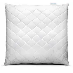 Schiesser Hygge Kopfkissen 80x80cm | Höhenverstellbar & Allergikerfreundlich - Kissen aus recycelter Faserfüllung, höhenverstellbar für individuellen Komfort, hypoallergen und schadstofffrei – ideal für Allergiker. Pflegeleichter Mikrofaserbezug, waschbar bei 60°C.