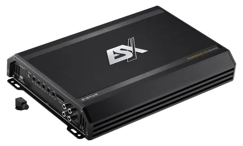 ESX SXE2000.1D Auto Verstärker - Digitaler Class D Mono Verstärker - Car-HiFi-Endstufen, leistungsstark mit einer Ausgangsleistung von 2000W für satten Sound und hohe Effizienz.