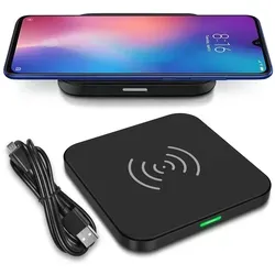 Qi Wireless Ladestation für Xiaomi 13 / 13 Pro Induktive Ladegerät 10W Ladematte - Schwarz