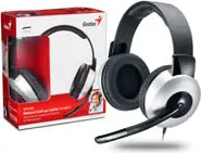 Genius HS-05A 31710011100 - Komfortables Gaming-Headset - Gaming-Headset mit verstellbarem Kopfbügel und gummiertem Mikrofon für perfekten Sitz. Genießen Sie klaren Sound und einfache Steuerung dank Lautstärkeregler und Stummschaltung am Kabel.