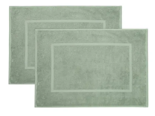Badematten & Badteppiche Grün von Zollner