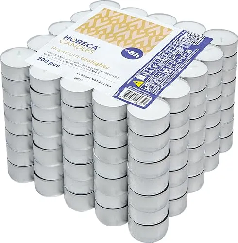 Horeca Candles in weiß von HORECA CANDLES