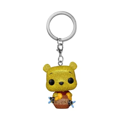 Funko POP! Keychain: Disney Winnie The Pooh - Diamant-Glitzer, 4-inch, Collectible, Toys - Vinyl-Minifigur Zum Sammeln Neuartiger Schlüsselanhänger - Strumpffüller - Geschenkidee - TV Fans - Minifigur