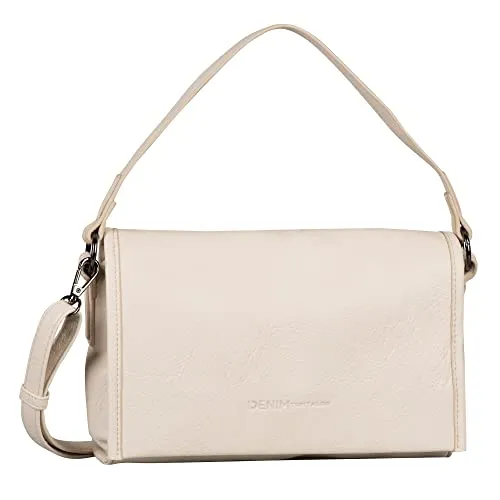 TOM TAILOR EVI Damen Umhängetasche - Stilvolle Umhängetasche ohne Reißverschluss aus 100% Polyurethan, leicht und ideal für den Alltag.