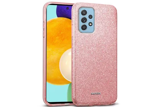 CoolGadget Handyhülle Glitzer Glamour Hülle für Samsung Galaxy A72 6,7 Zoll, Slim Case mit Glossy Effect Schutzhülle für Samsung A72 Hülle