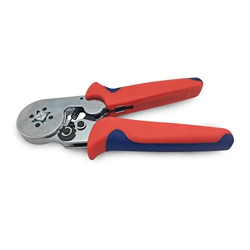 ARLI Crimpzange 0,25-6 mm² – Handcrimpzange für Aderendhülsen & Stiftkabelschuhe | Werkzeug mit Ratschenfunktion Stecker Hülse KFZ Draht Elektro Kabelschuhe Selbst justierend