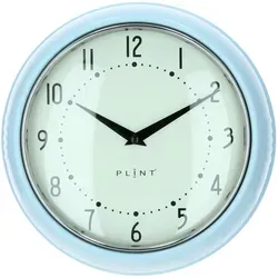 Plint Wanduhr Küchenuhr Retro ice pastellblau in blau von PLINT A/S
