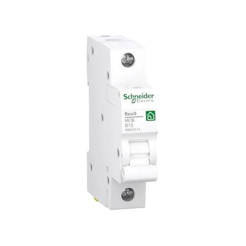 Schneider Electric Leitungsschutzschalter Resi9, 1-polig, 13A, B-Charakteristik, 6kA, Artikelnummer R9F23113, 1 Stück