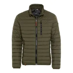Camel Active Herren Leichte Steppjacke Dunkelgrün - Funktionsjacke für alle Jahreszeiten, leicht und warm dank Fiberfill-Wattierung, wind- und wasserabweisend, ideal für aktive Männer.