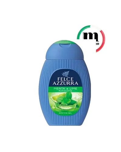 felce azzurra Duschgel Minze & Limette 250ml - Erfrischendes Duschgel mit belebendem Duft von Minze & Limette, ideal für einen revitalisierenden Start in den Tag. Perfekt für die tägliche Körperpflege.