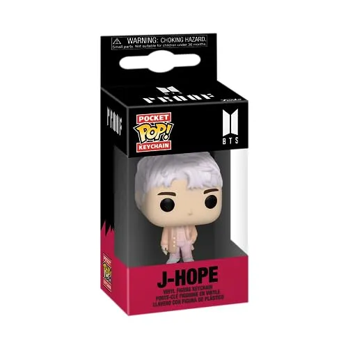 Funko Pop! Keychain: BTS - J-Hope - J Hope - Neuartiger Schlüsselanhänger - Vinyl-Minifigur Zum Sammeln - Strumpffüller - Geschenkidee - Offizielle Handelswaren - Music Fans - Minifigur