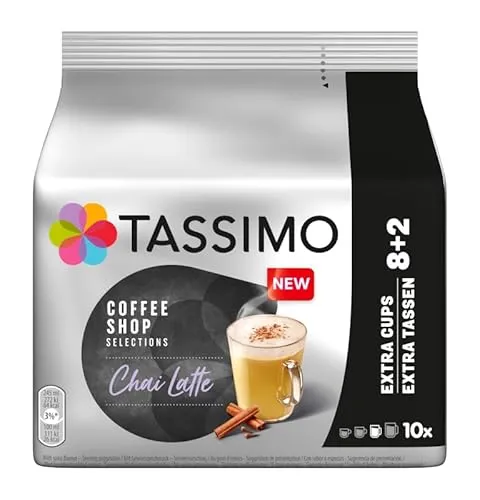TASSIMO Coffee Shop Selections Chai Latte, 10 Kapseln
