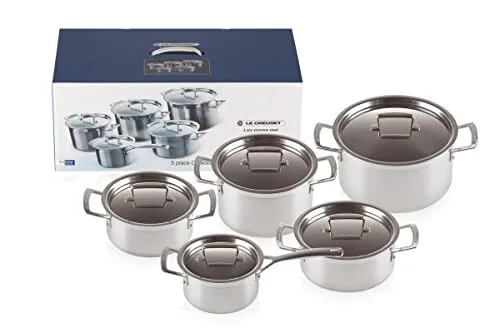 LE CREUSET Topfset 5-tlg. 3-PLY