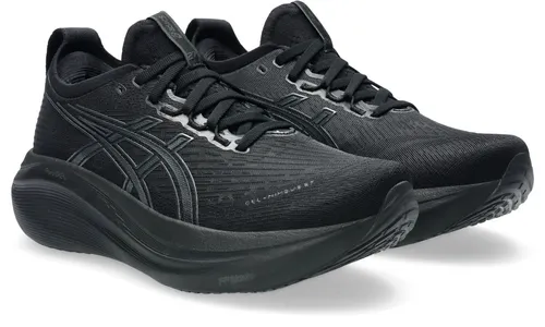 ASICS GEL-NIMBUS 27 Laufschuhe, Gr. 38, schwarz - Laufschuhe mit ASICS GEL-Technologie für optimale Dämpfung und natürlichen Laufstil. Ideal für sportliche Aktivitäten und bequemes Lauftraining.