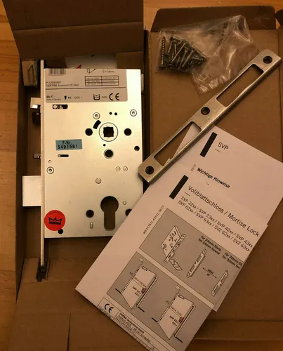 ASSA ABLOY effeff SVP 5271 Panik Sicherheitsschloss - Hochwertiges Sicherheitsschloss für Fluchttüren, geprüft nach EN 179 und EN 1125, ideal für maximale Sicherheit und schnellen Zugang im Notfall.