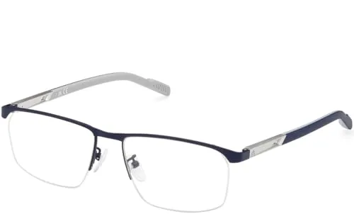 adidas Sport Rectangular Men's Glasses - Modern Sport Style mit Etui - Verschreibungspflichtige Brillenfassungen für Herren, rechteckige Form für einen professionellen Look, inklusive Schutzetui und Mikrofasertuch zur Reinigung.