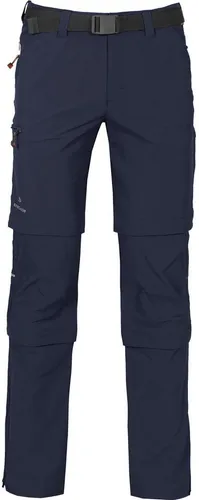 Bergson Outdoorhose QUEENSLAND Doppel Zipp-Off mit T-ZIPP Herren Wanderhose, vielseitig, pflegeleicht, Normalgrößen, peacoat bl