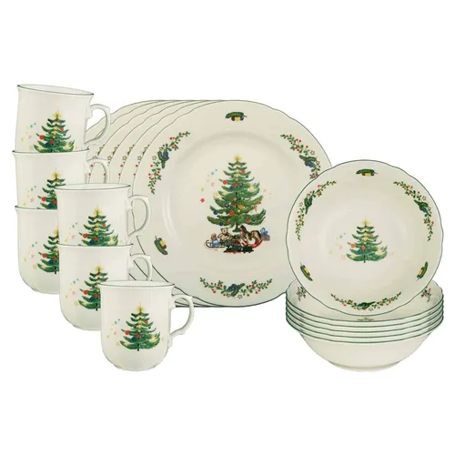 Seltmann Weiden Marieluise Weihnachten Frühstücks-Set 18-teilig