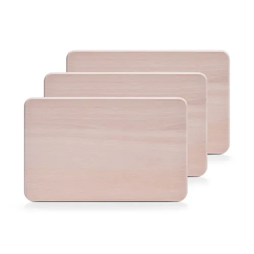 Vesperbrettchen 3-teilig Buche Frühstücksbrettchen Schneidebrettchen ZELLER