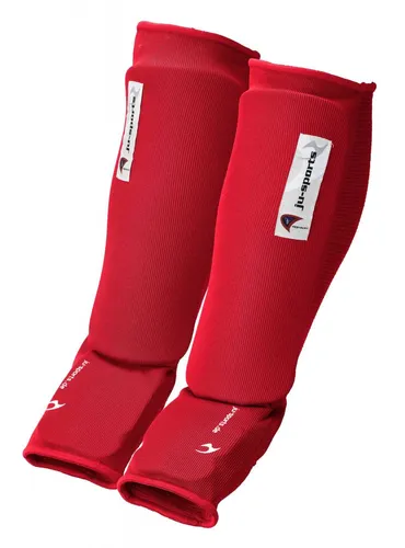 Ju - Sports Schienbein-Spannschoner rot