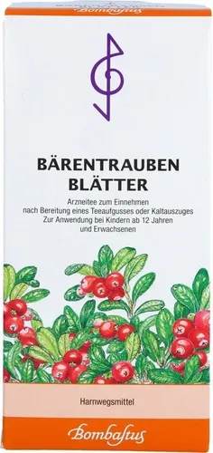 Baerentraubenblaetter Tee 100 g
